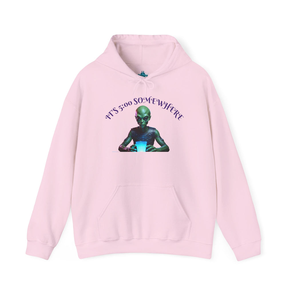 VYBZ Aliens and Monsters Unisex Hooded Sweatshirt - Funny Quote Design