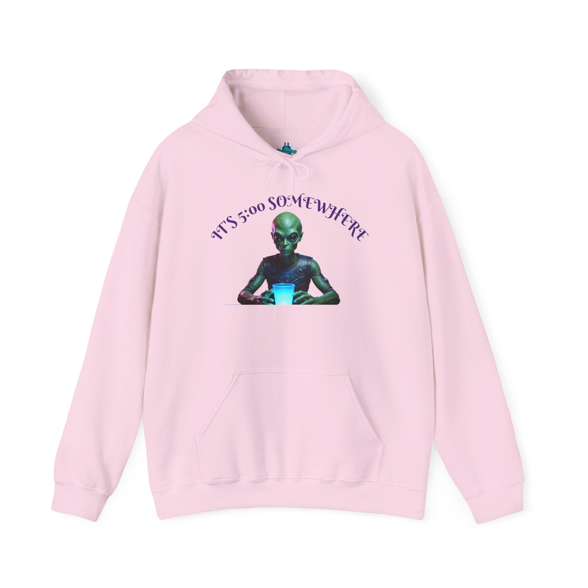 VYBZ Aliens and Monsters Unisex Hooded Sweatshirt - Funny Quote Design