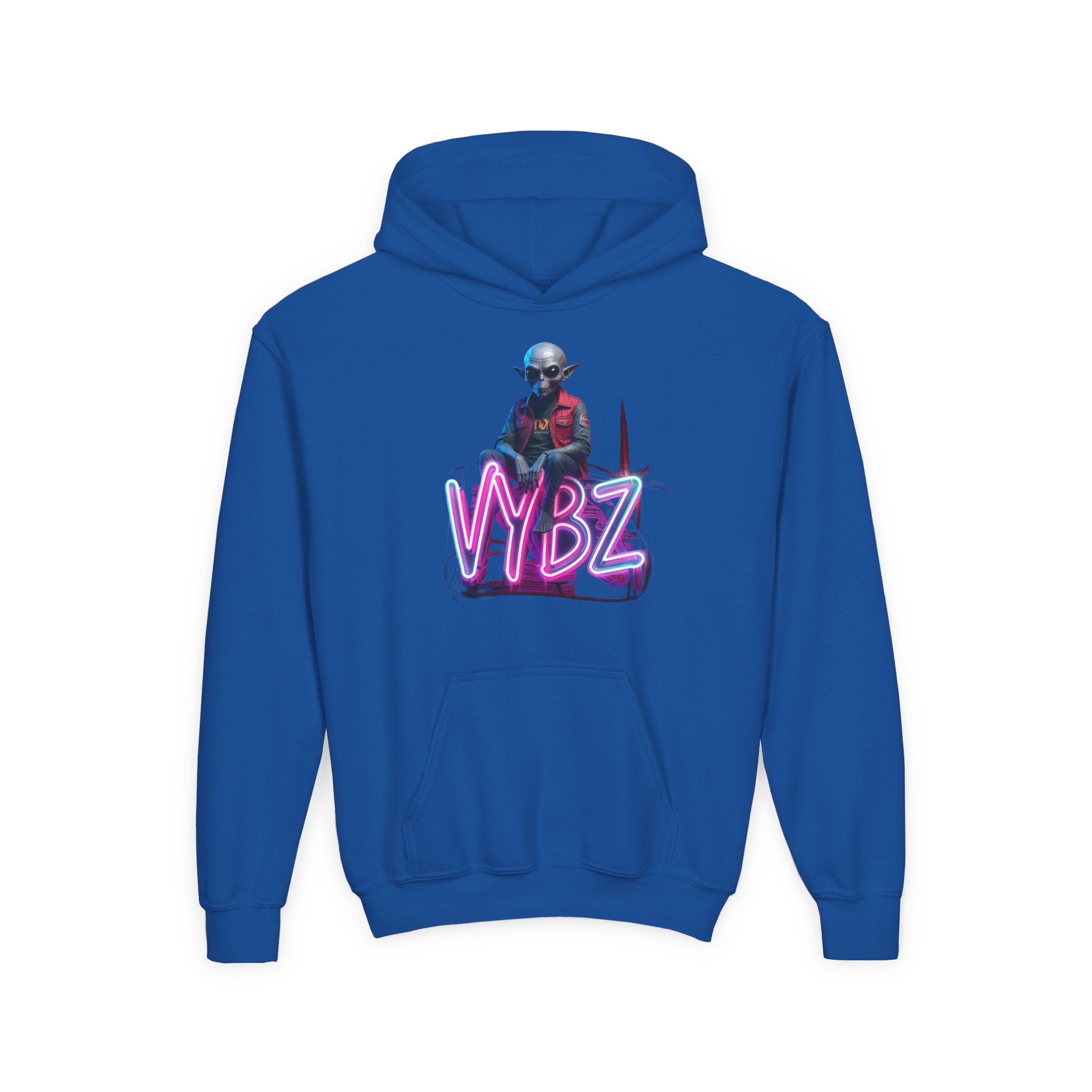 VYBZ Alien Youth Heavy Blend Hooded Sweatshirt, Cozy Streetwear, Perfect for Teens, Gifts for Holidays and Occasions, Casual [...]