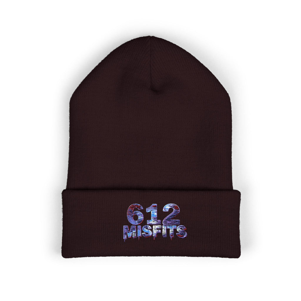 612 Misfit Embroidered Cuffed Beanie