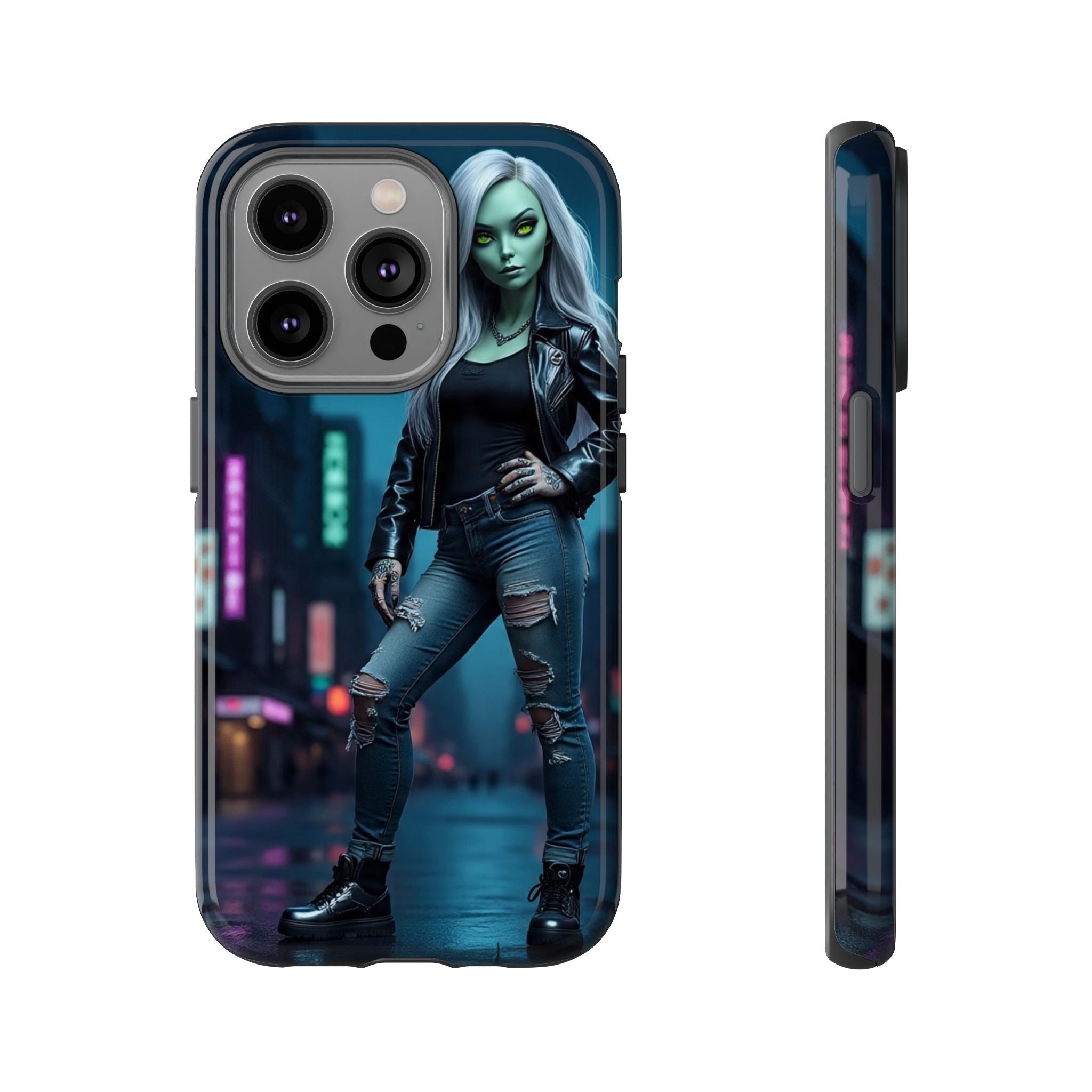 Alien Chic Tough Phone Case