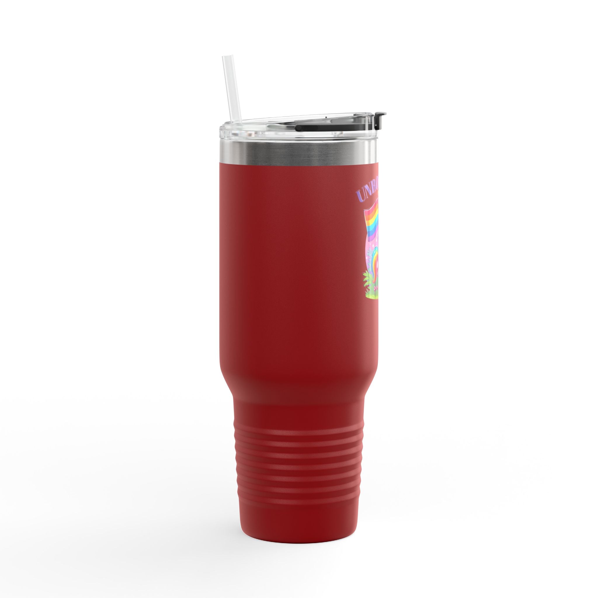 Rainbow Unicorn Insulated 40oz Travel Mug