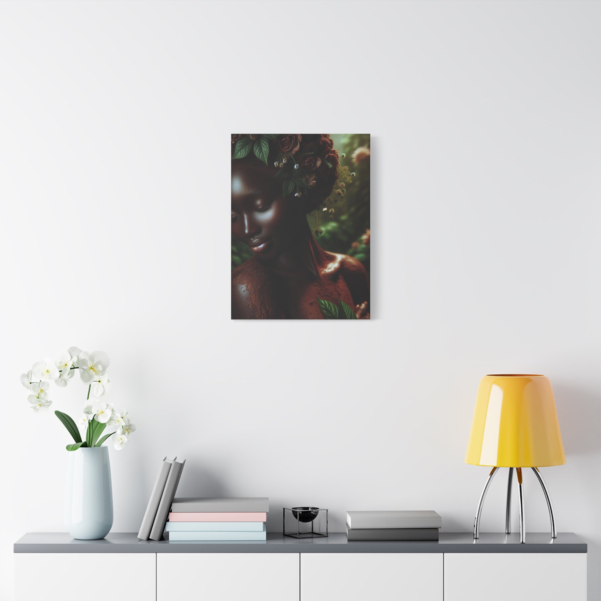 Elegant Mother Nature Canvas Art Print