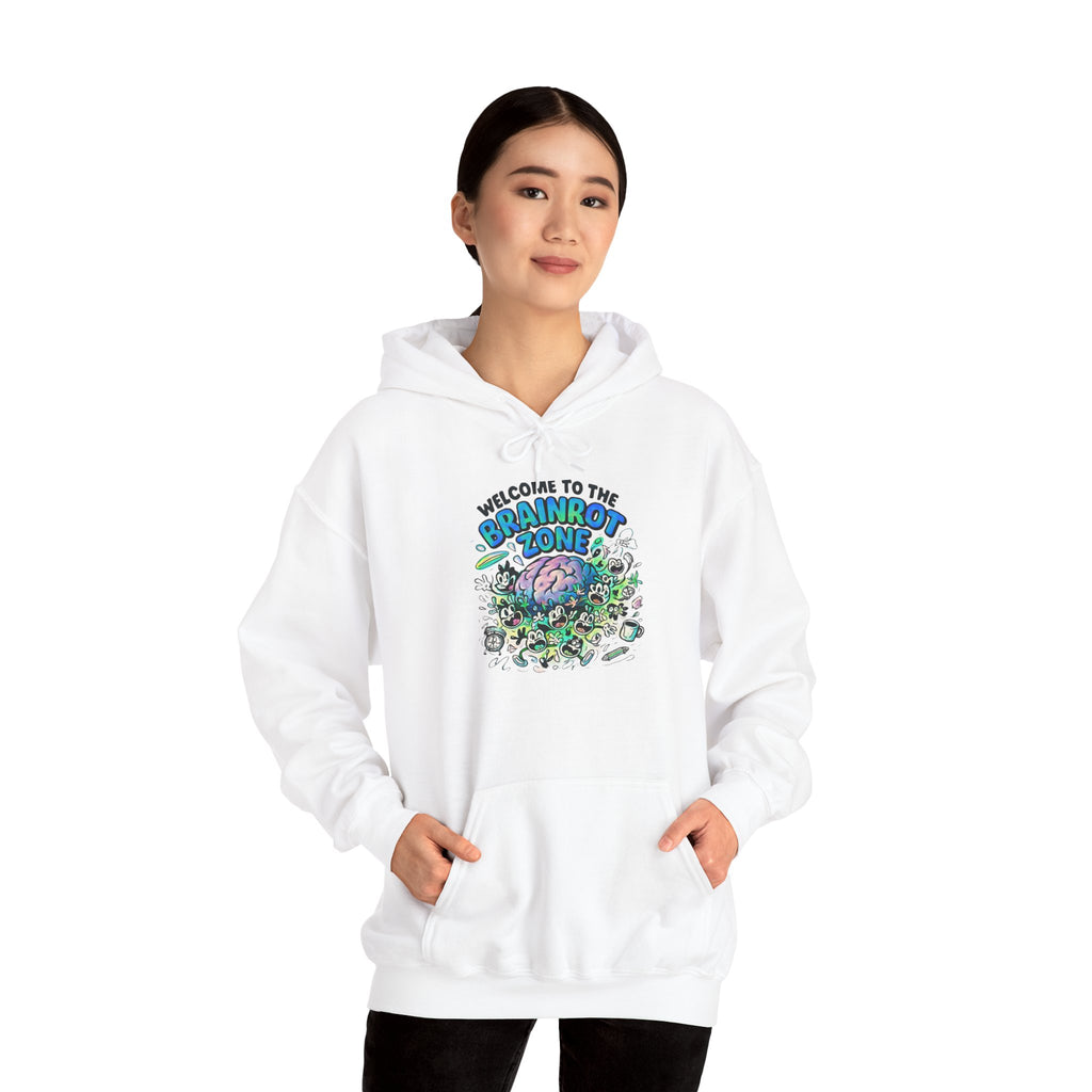 Brainrot Zone Unisex Heavy Blend™ Hooded Sweatshirt