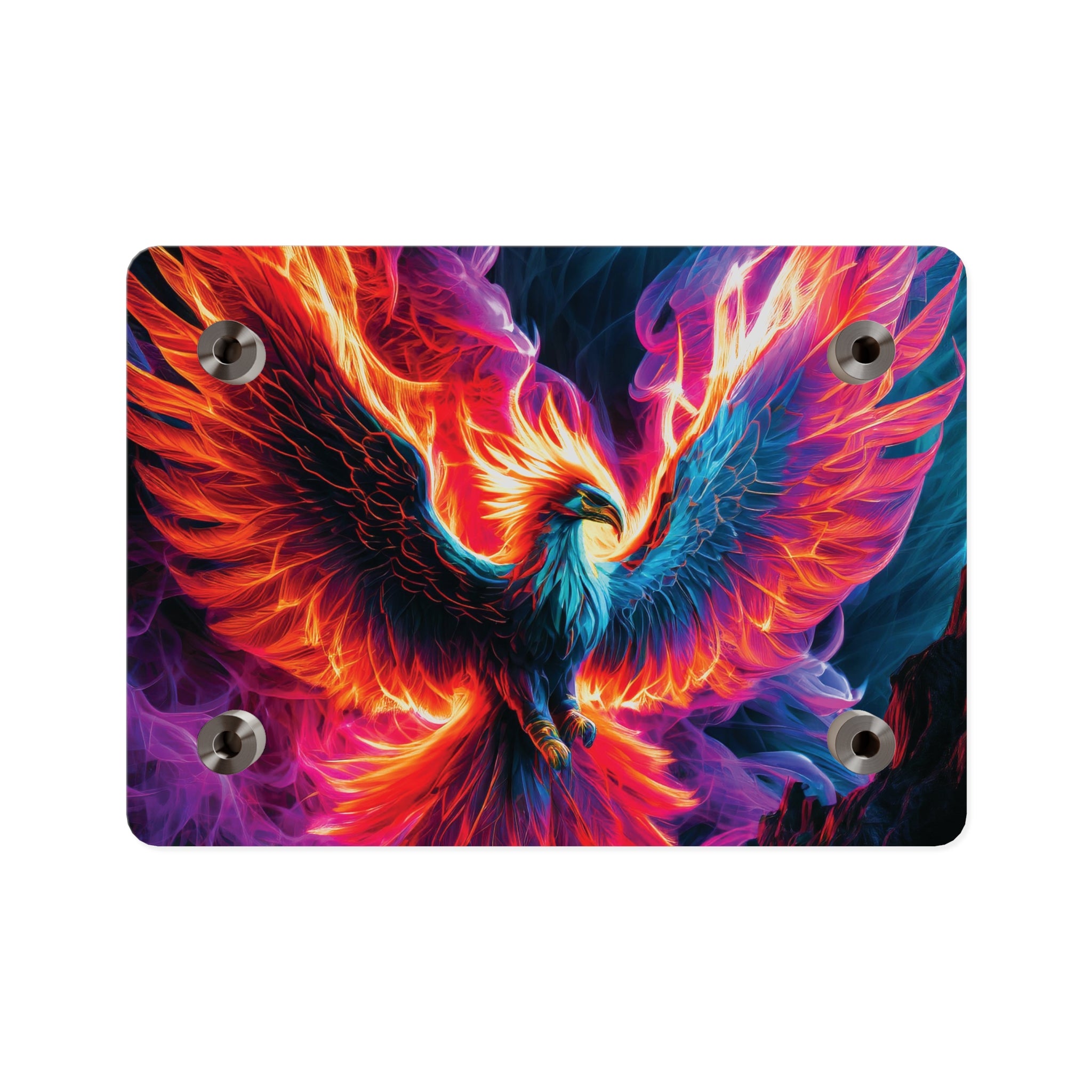 Vibrant Phoenix Acrylic Wall Art