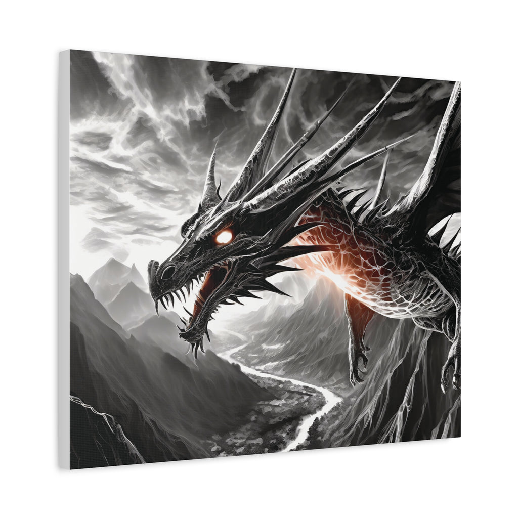 Dragon Art Canvas Print