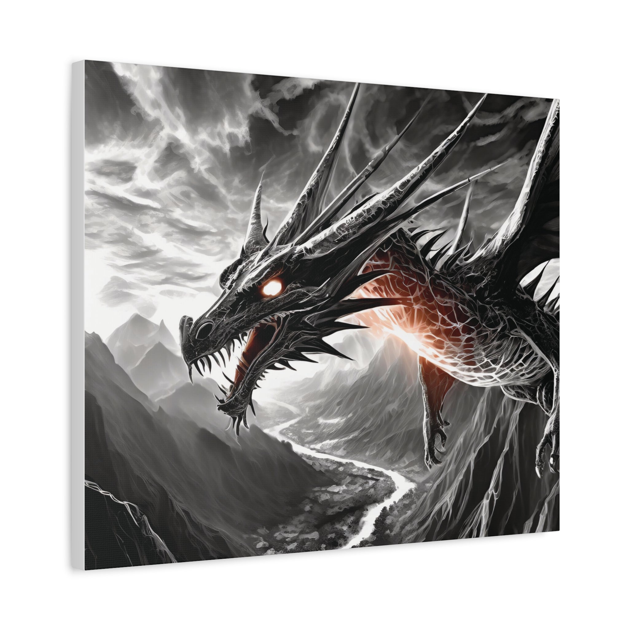 Dragon Art Canvas Print