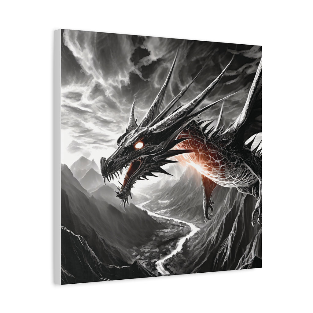 Dragon Art Canvas Print