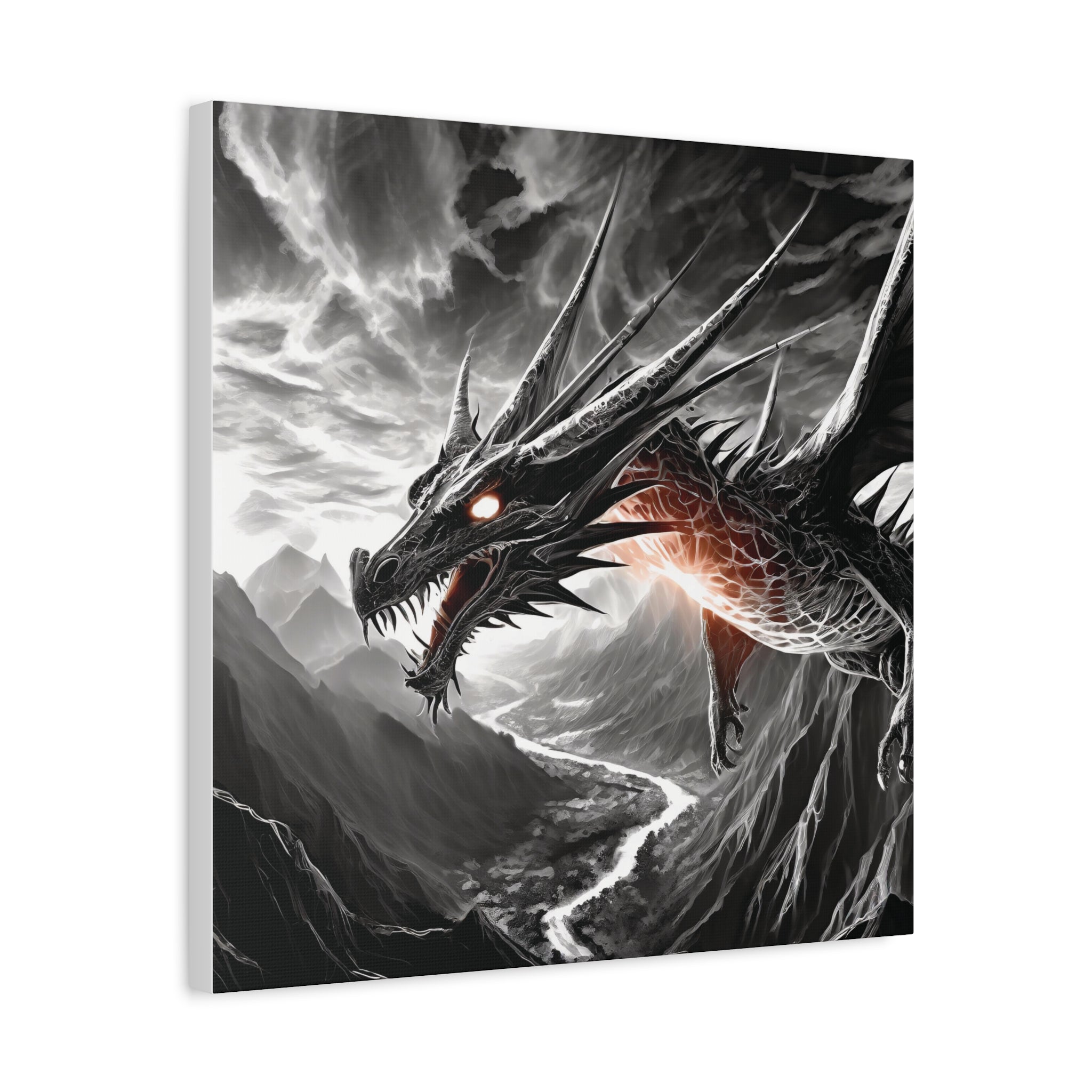 Dragon Art Canvas Print