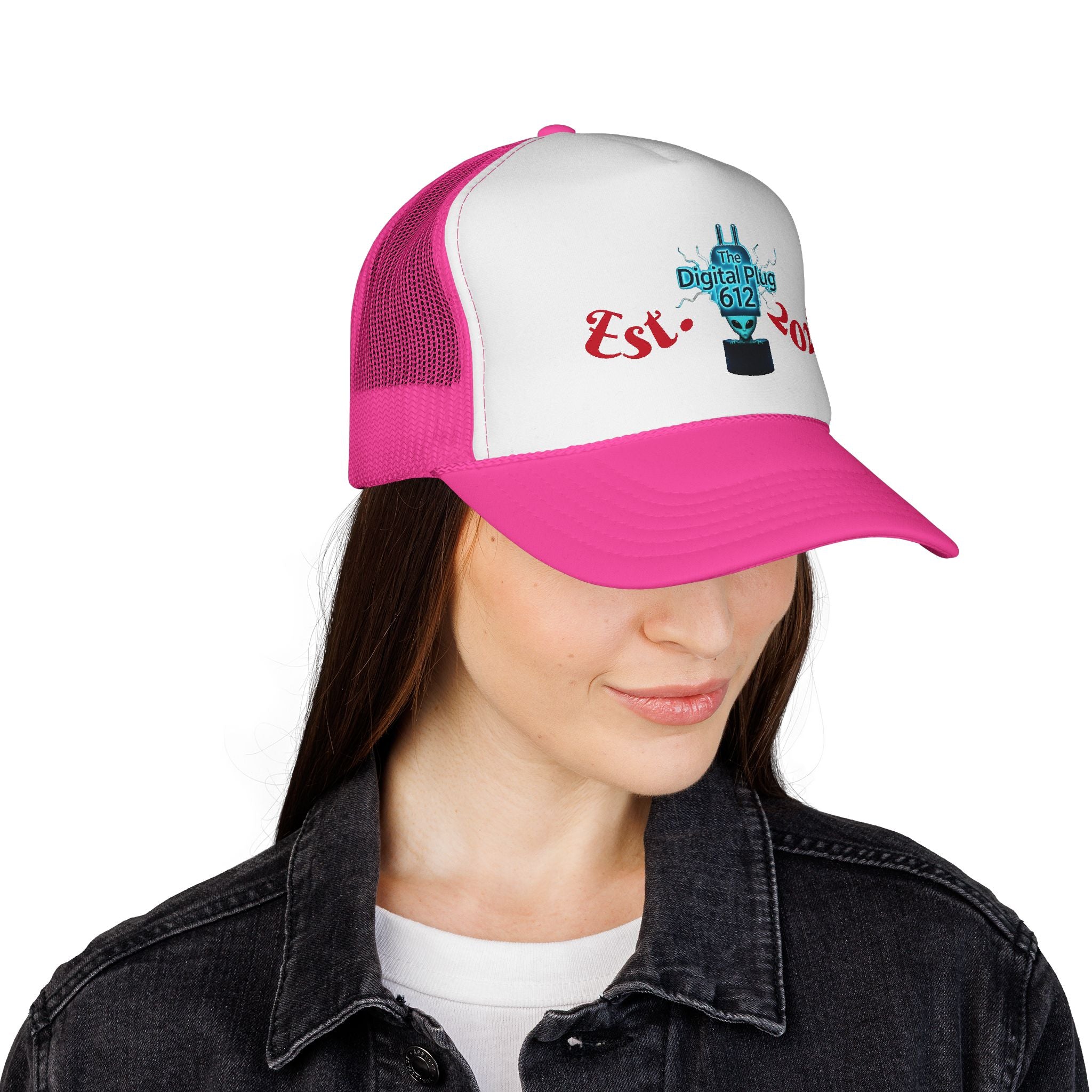 Digital Plug 612 Trucker Cap