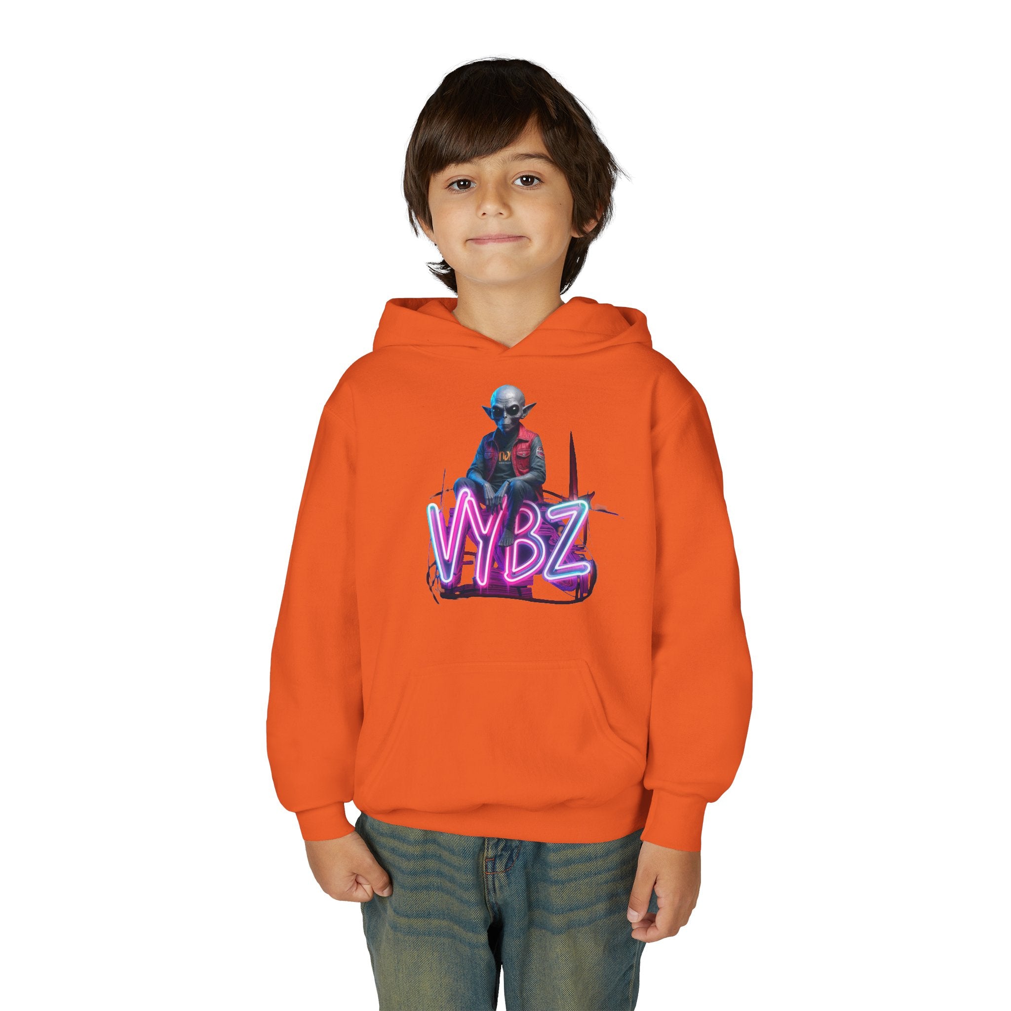 VYBZ Alien Youth Heavy Blend Hooded Sweatshirt, Cozy Streetwear, Perfect for Teens, Gifts for Holidays and Occasions, Casual [...]