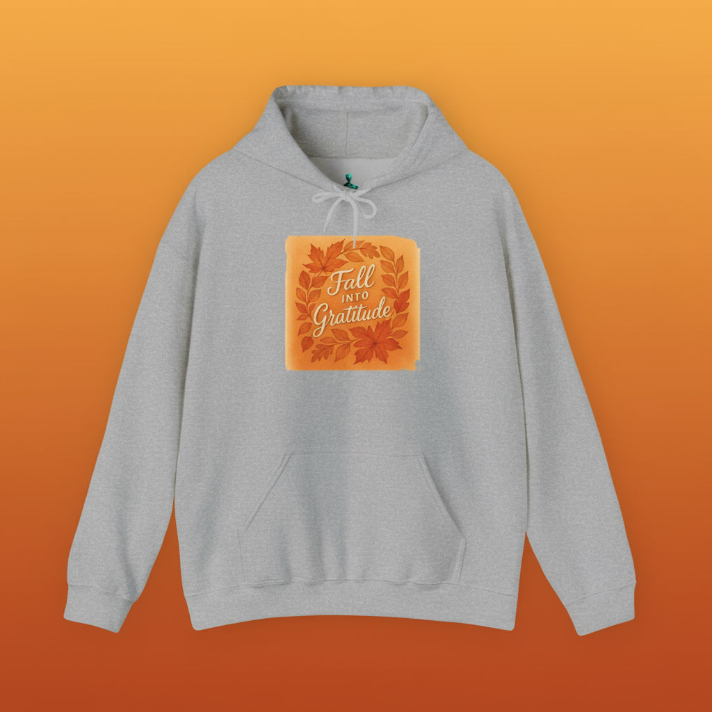 Fall into Gratitude Unisex Heavy Blend™ Hooded Sweatshirt