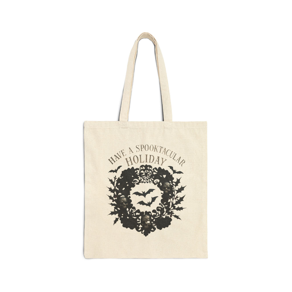Spooky Season Cotton Canvas Tote Bag