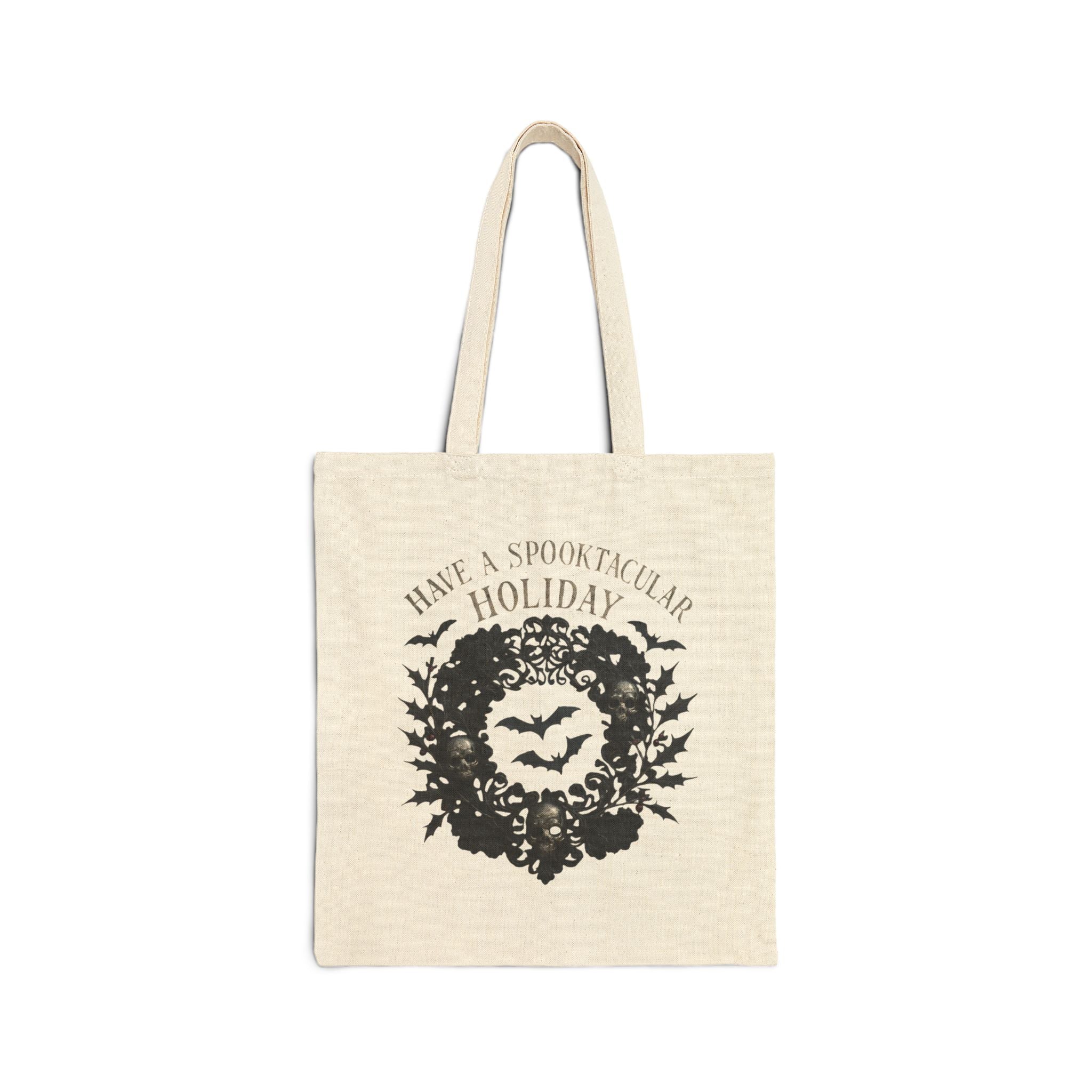 Spooky Season Cotton Canvas Tote Bag