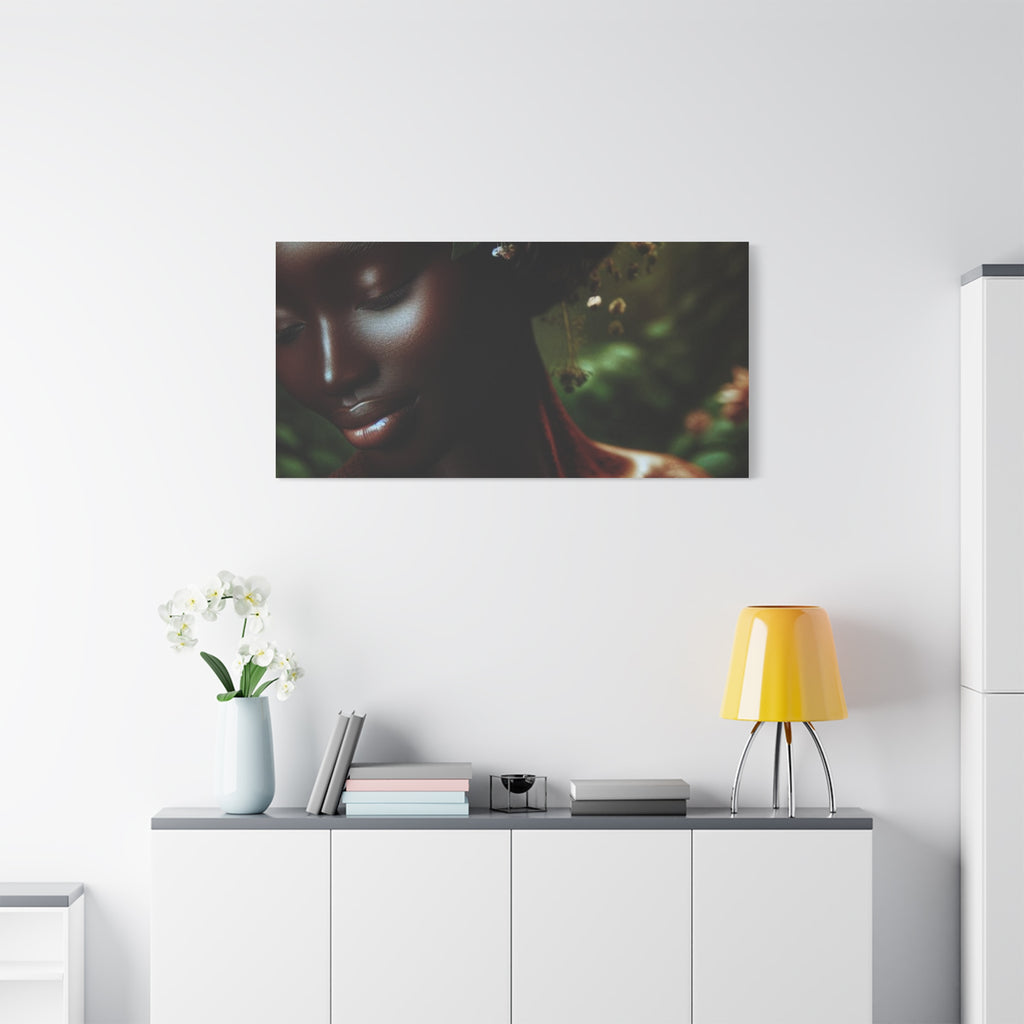 Elegant Mother Nature Canvas Art Print