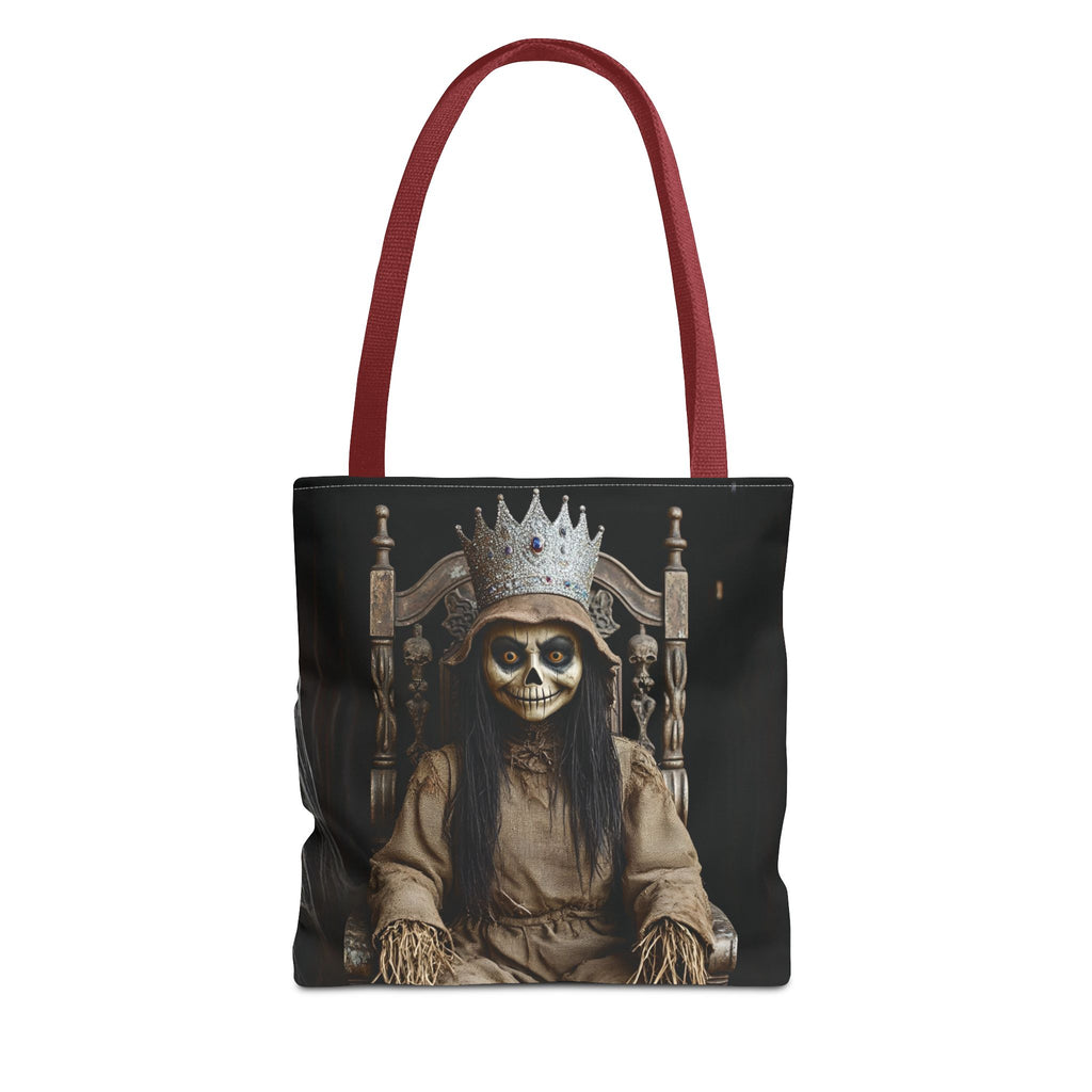 VYBZ Tote Bag - Spooky Skeleton Queen Halloween Design