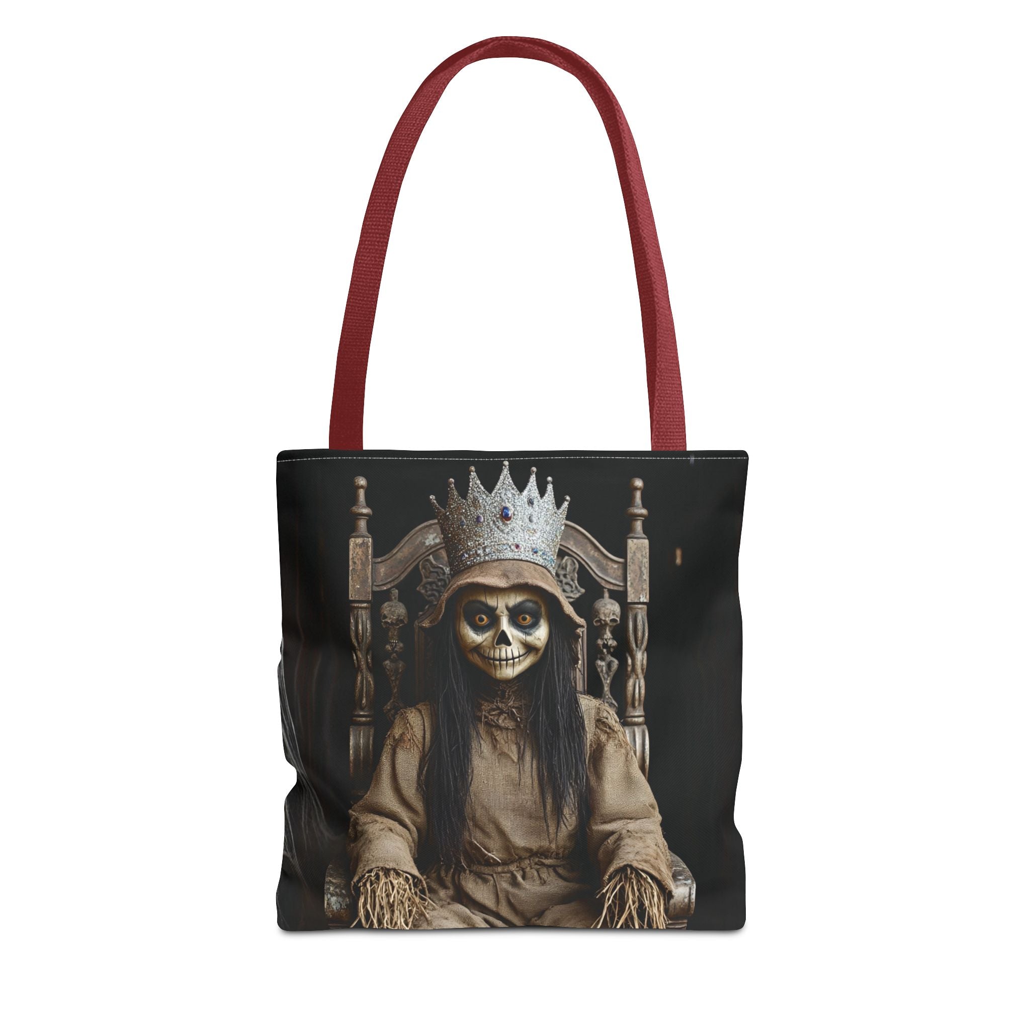 VYBZ Tote Bag - Spooky Skeleton Queen Halloween Design