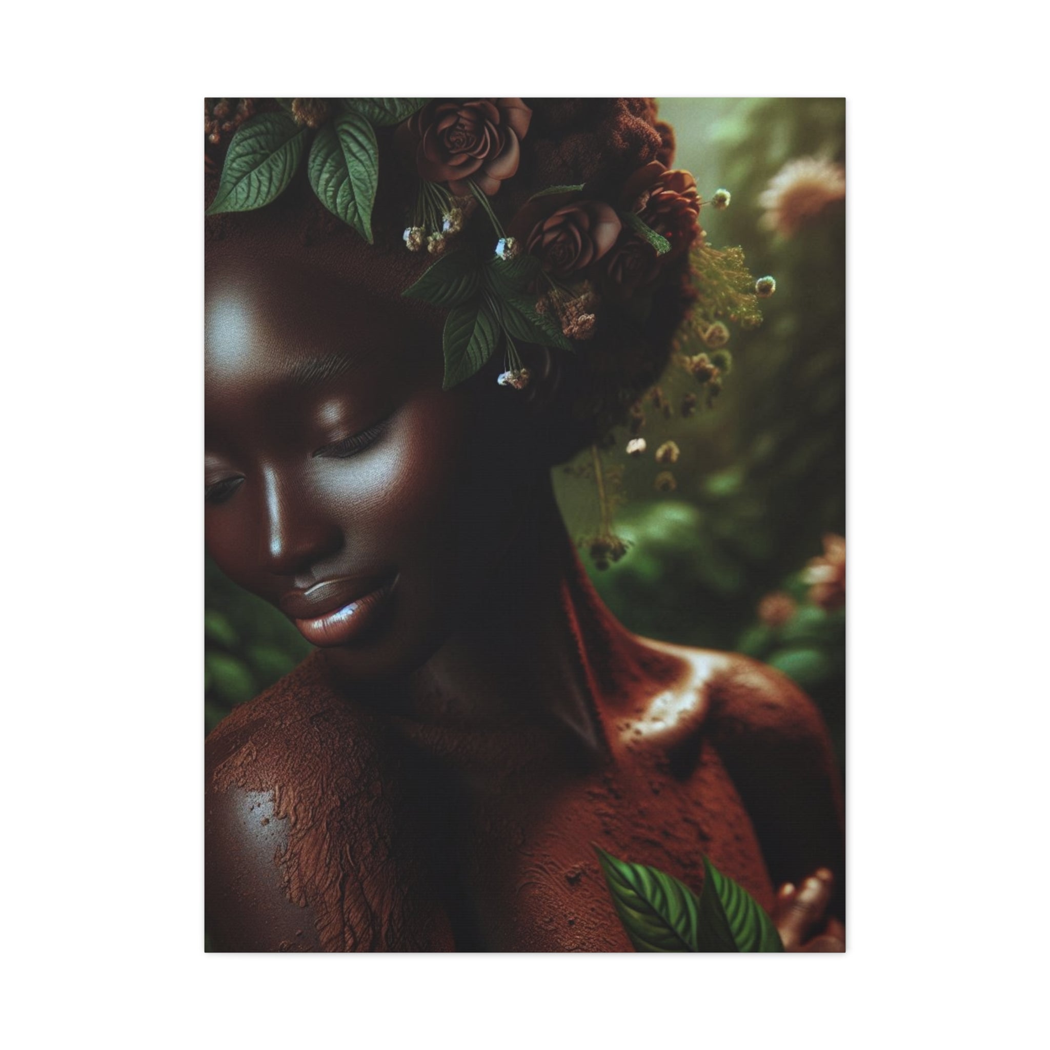 Elegant Mother Nature Canvas Art Print