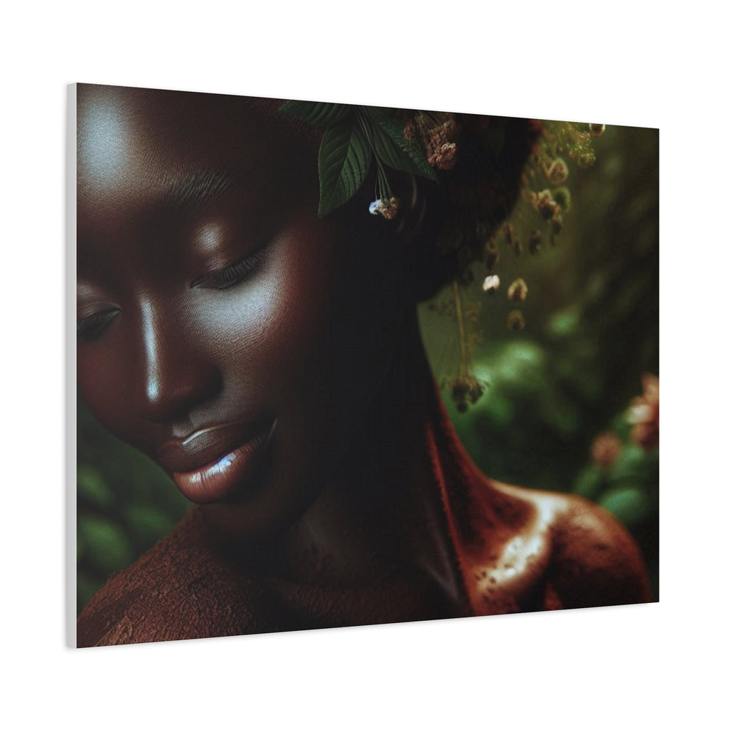 Elegant Mother Nature Canvas Art Print