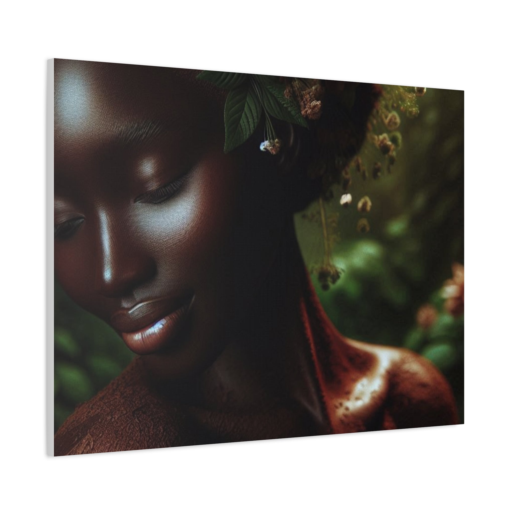 Elegant Mother Nature Canvas Art Print