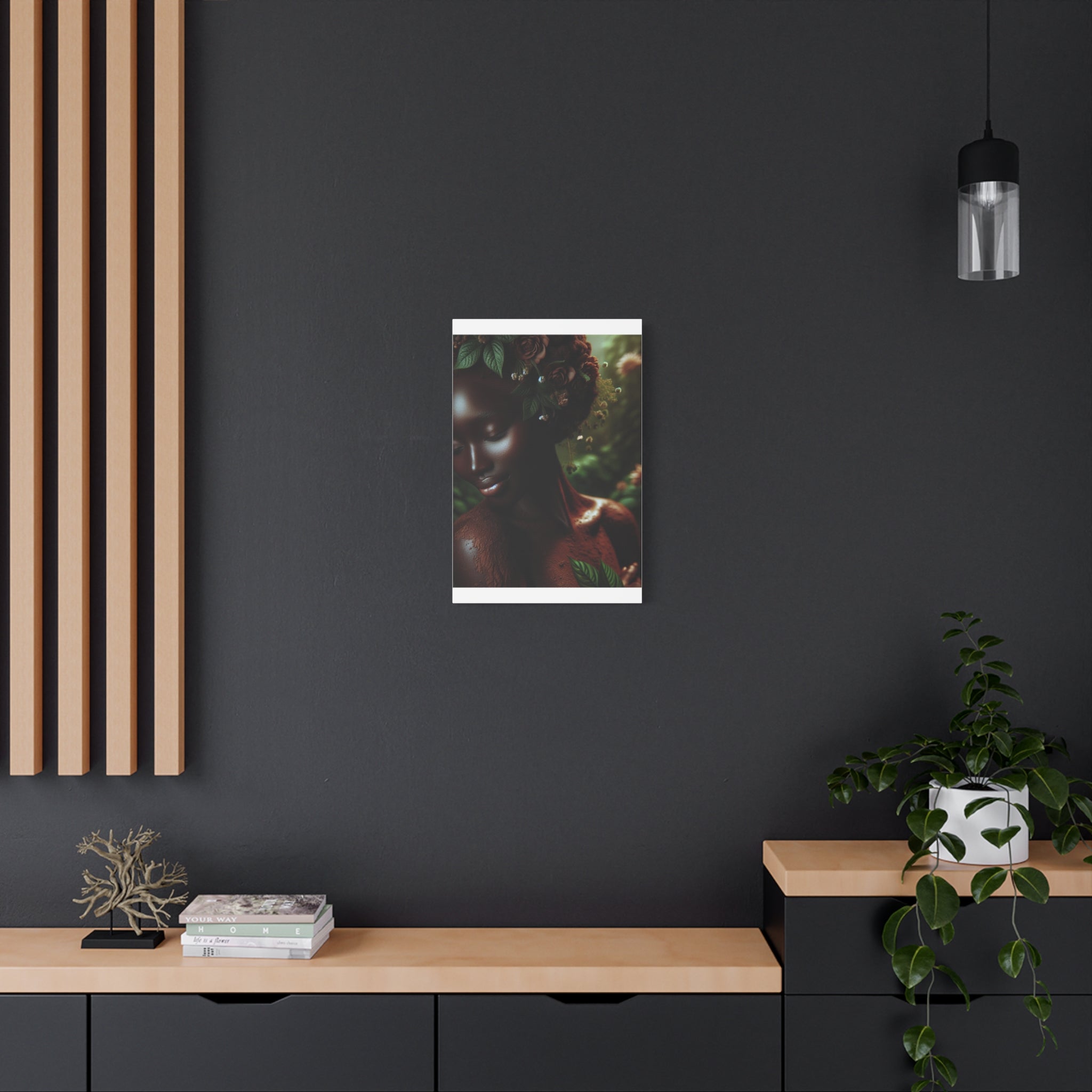 Elegant Mother Nature Canvas Art Print