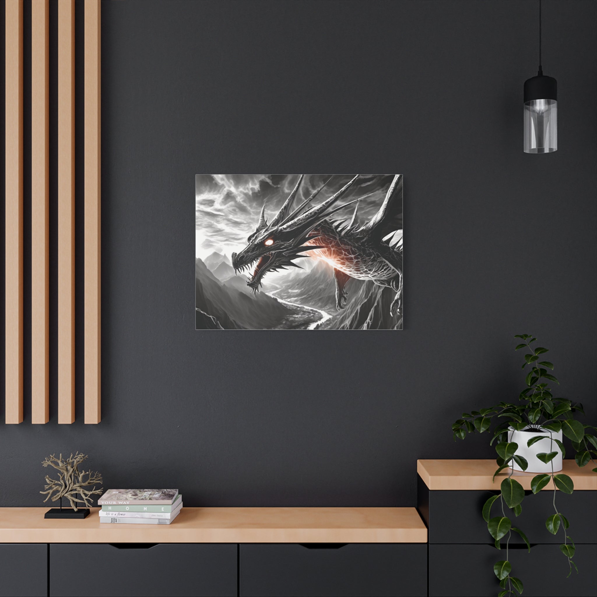 Dragon Art Canvas Print