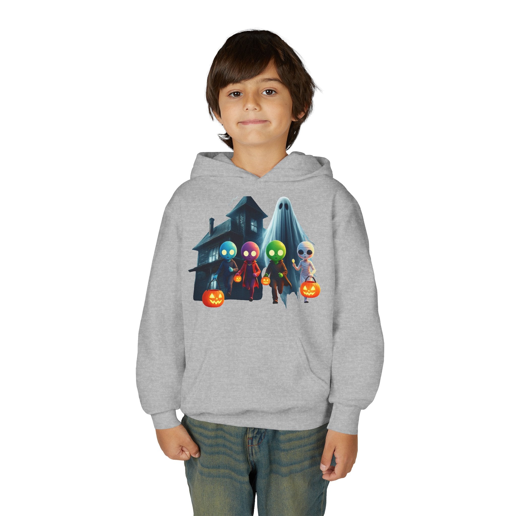 VYBZ "Aliens & Ghost" Youth Hooded Sweatshirt