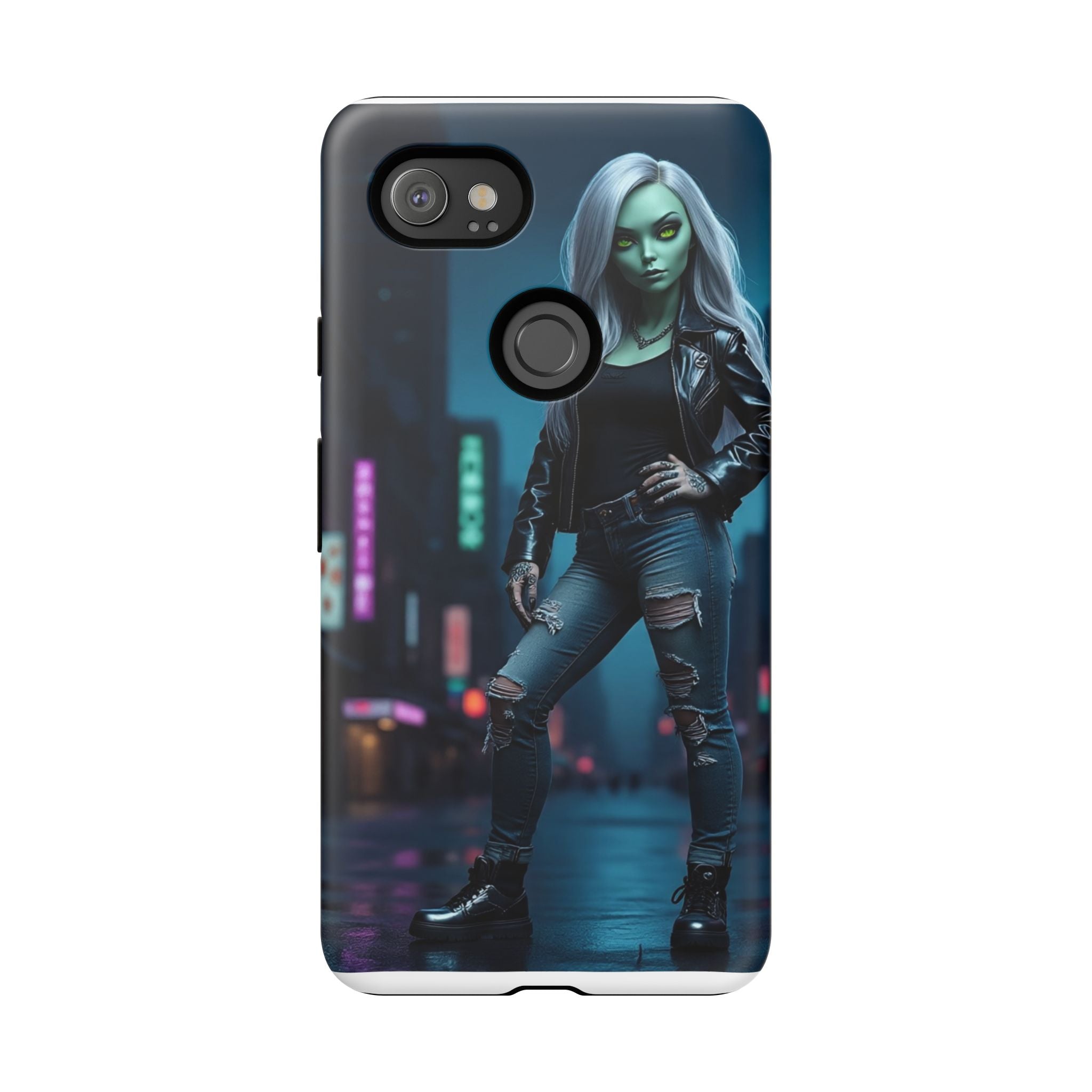 Alien Chic Tough Phone Case