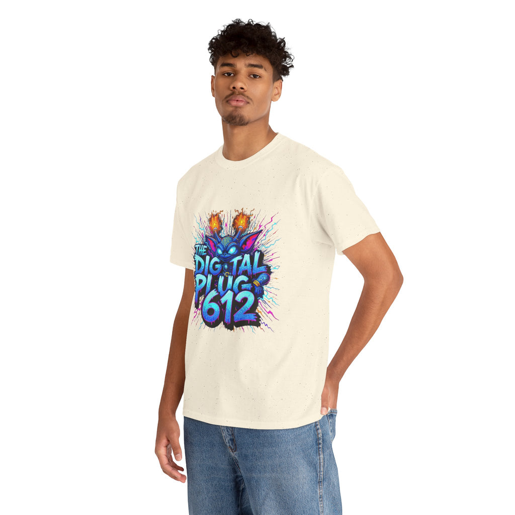 The Digital Plug 612 "Plugz" Tee — Streetwear Graphic T-Shirt