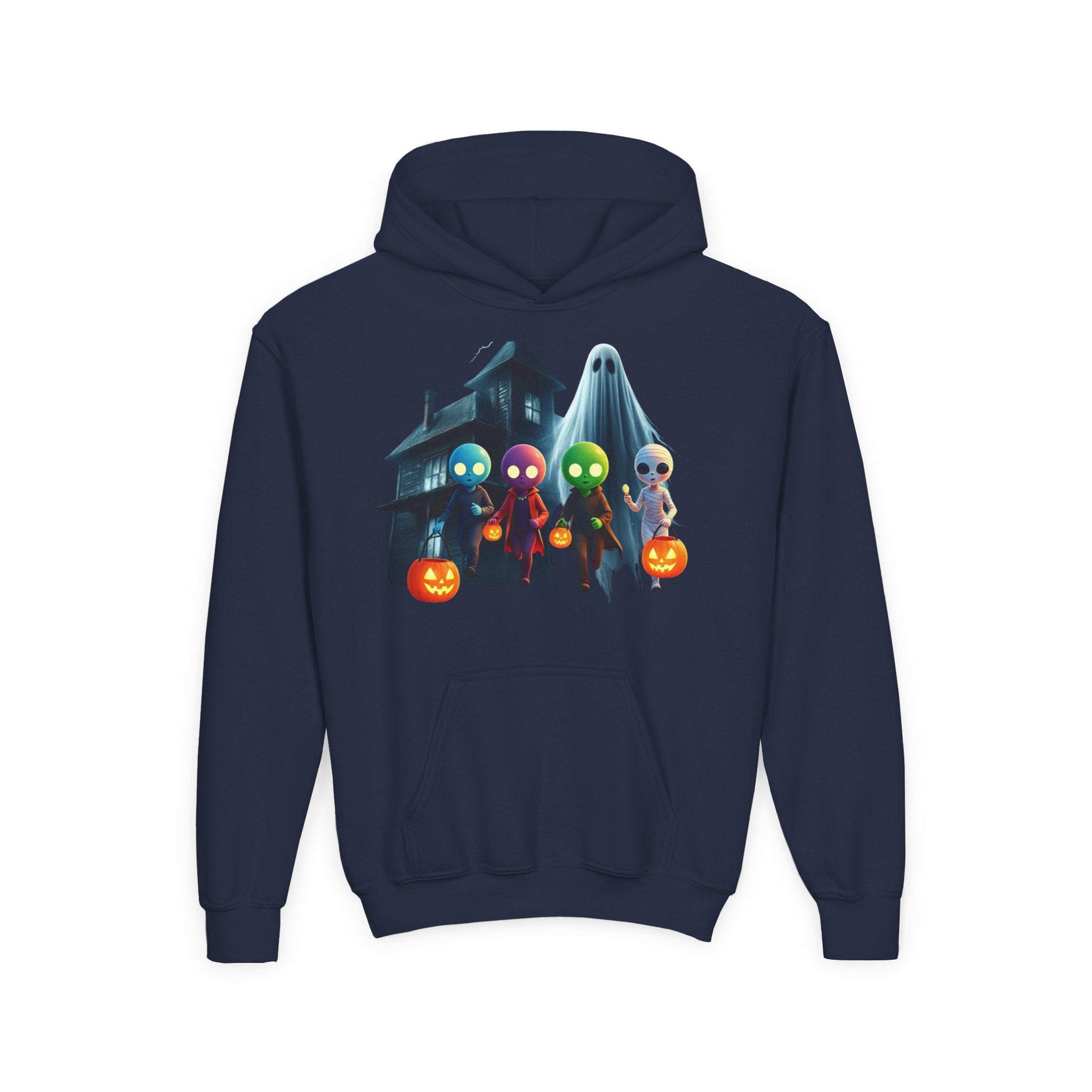 VYBZ "Aliens & Ghost" Youth Hooded Sweatshirt