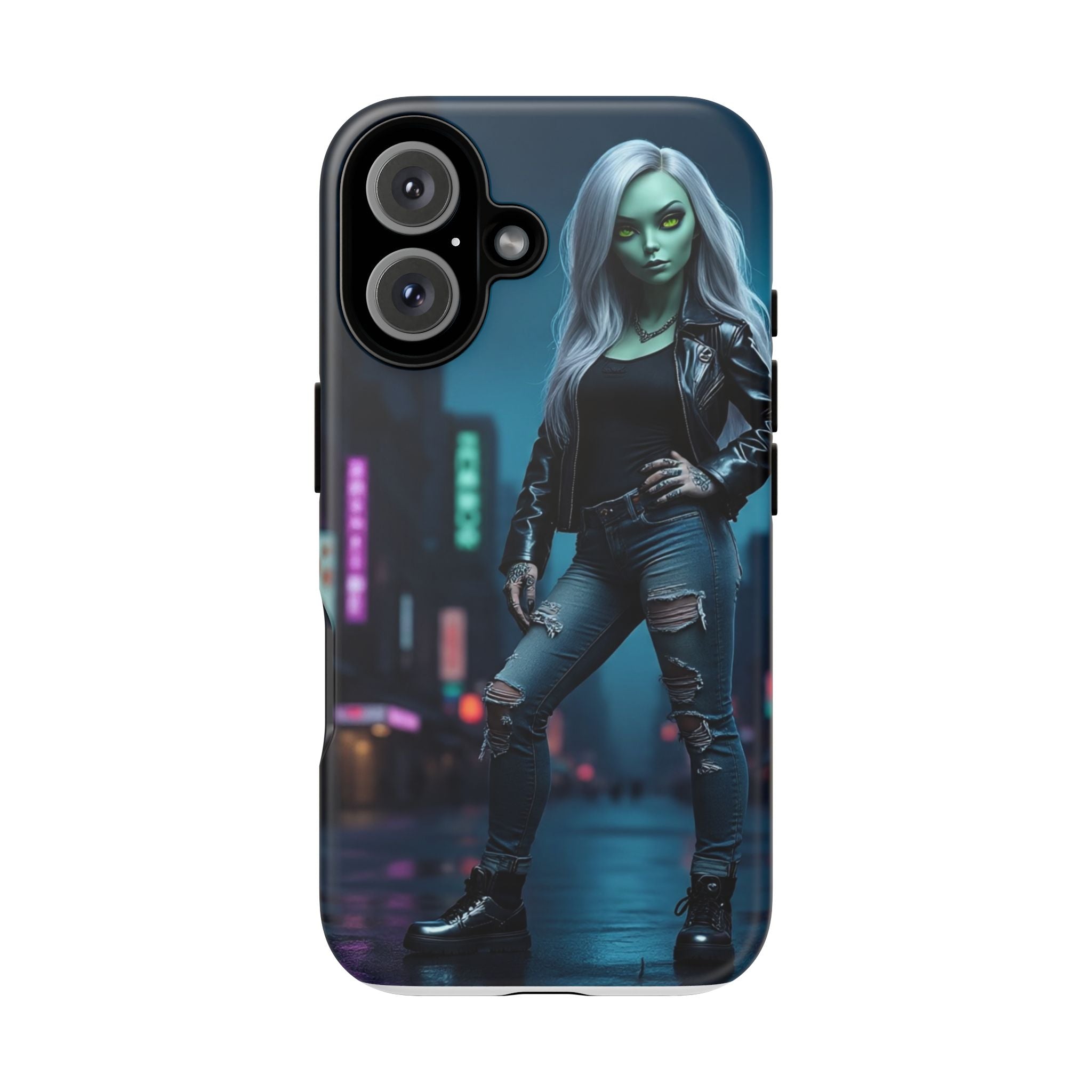 Alien Chic Tough Phone Case