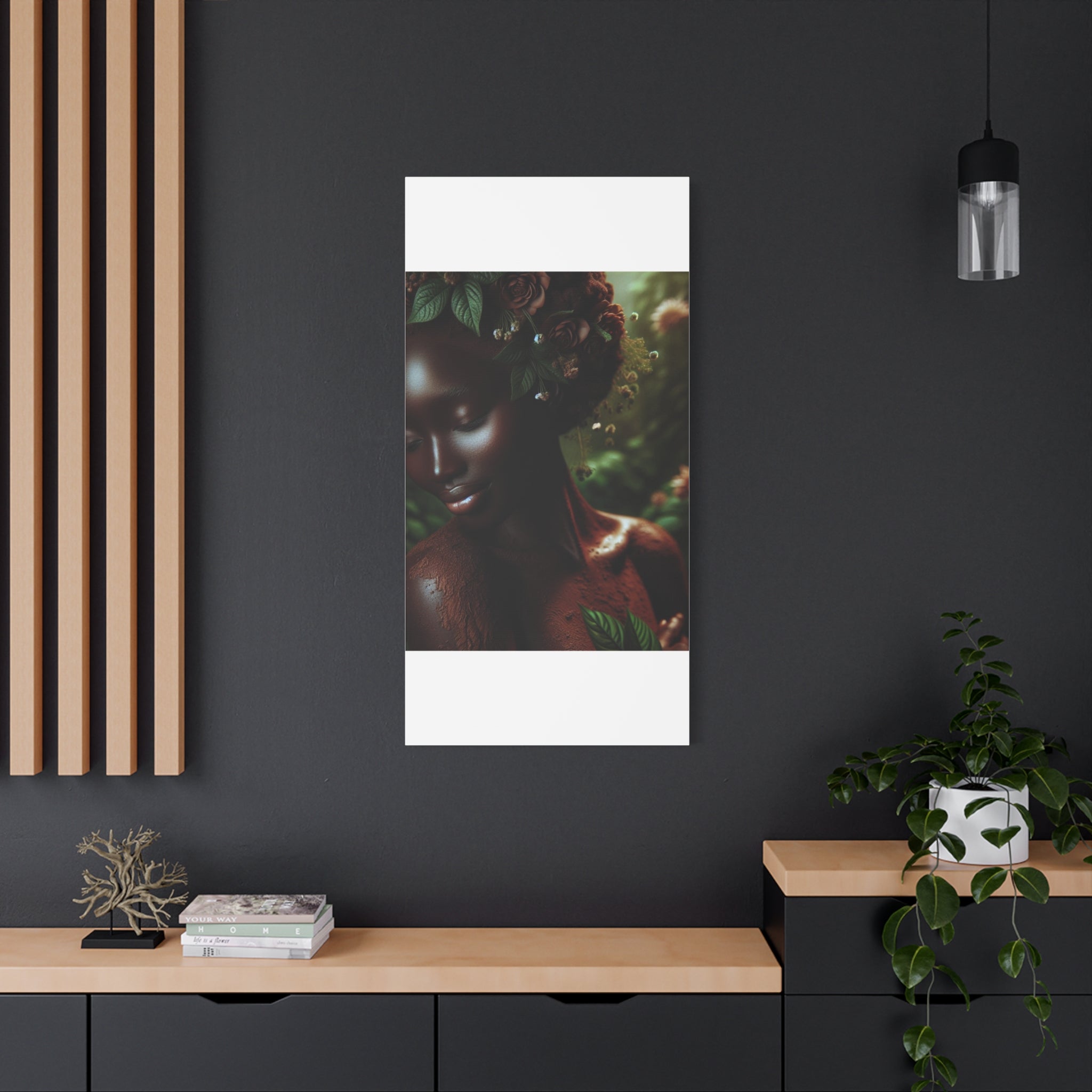 Elegant Mother Nature Canvas Art Print