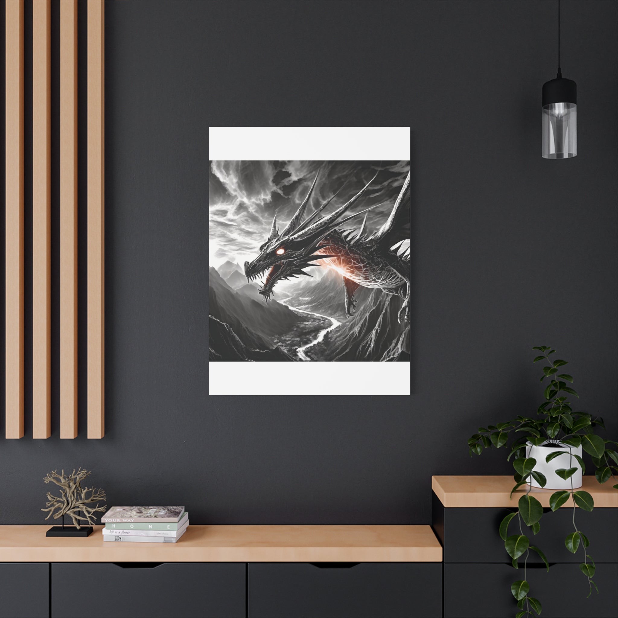 Dragon Art Canvas Print