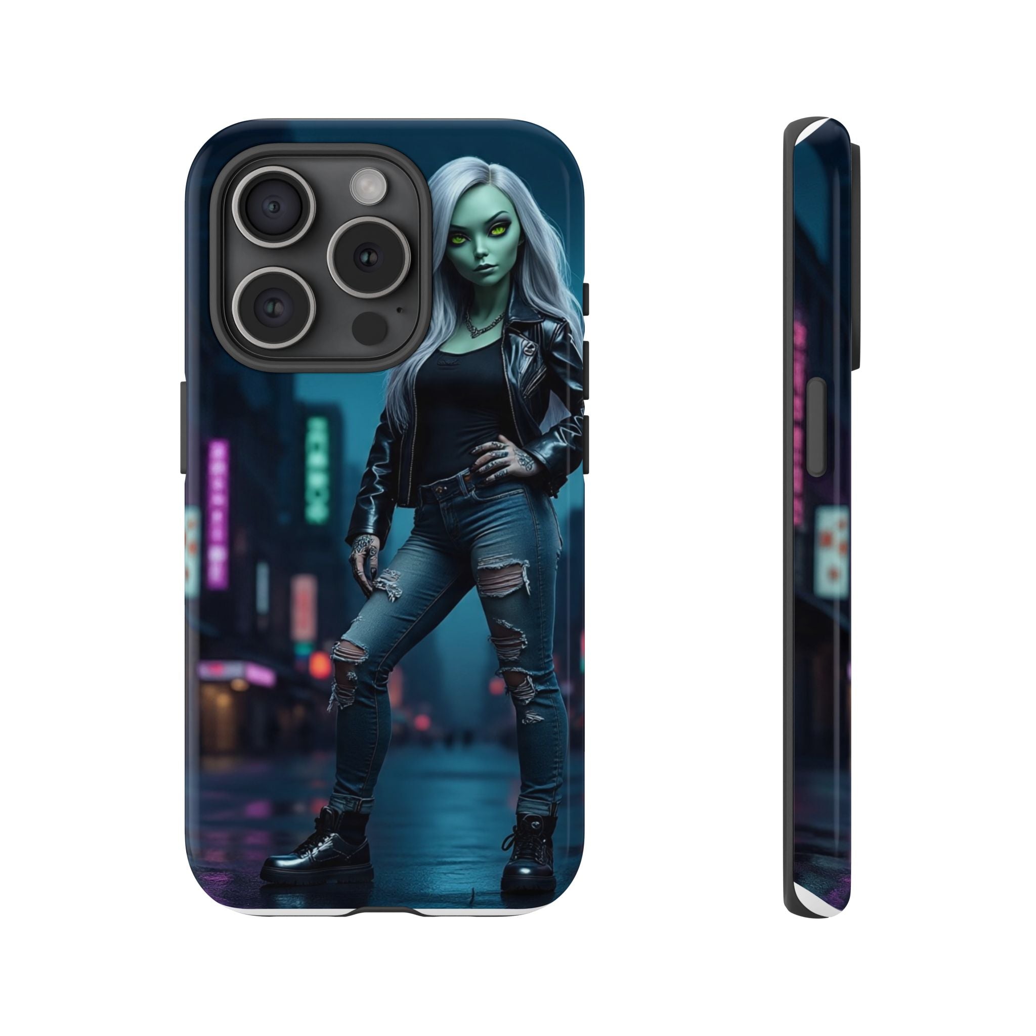 Alien Chic Tough Phone Case