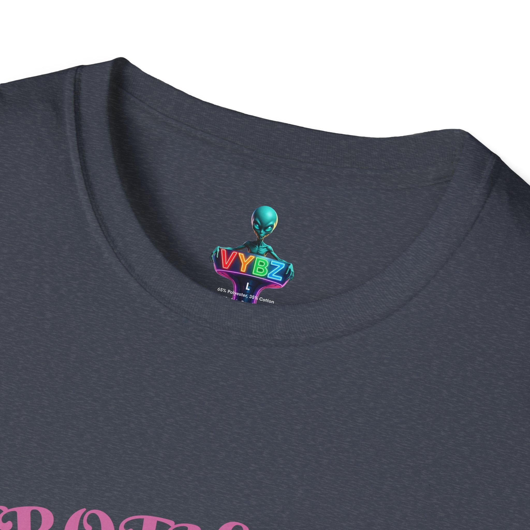 Unisex Pride T-Shirt - Colorful Unbothered Design by VYBZ