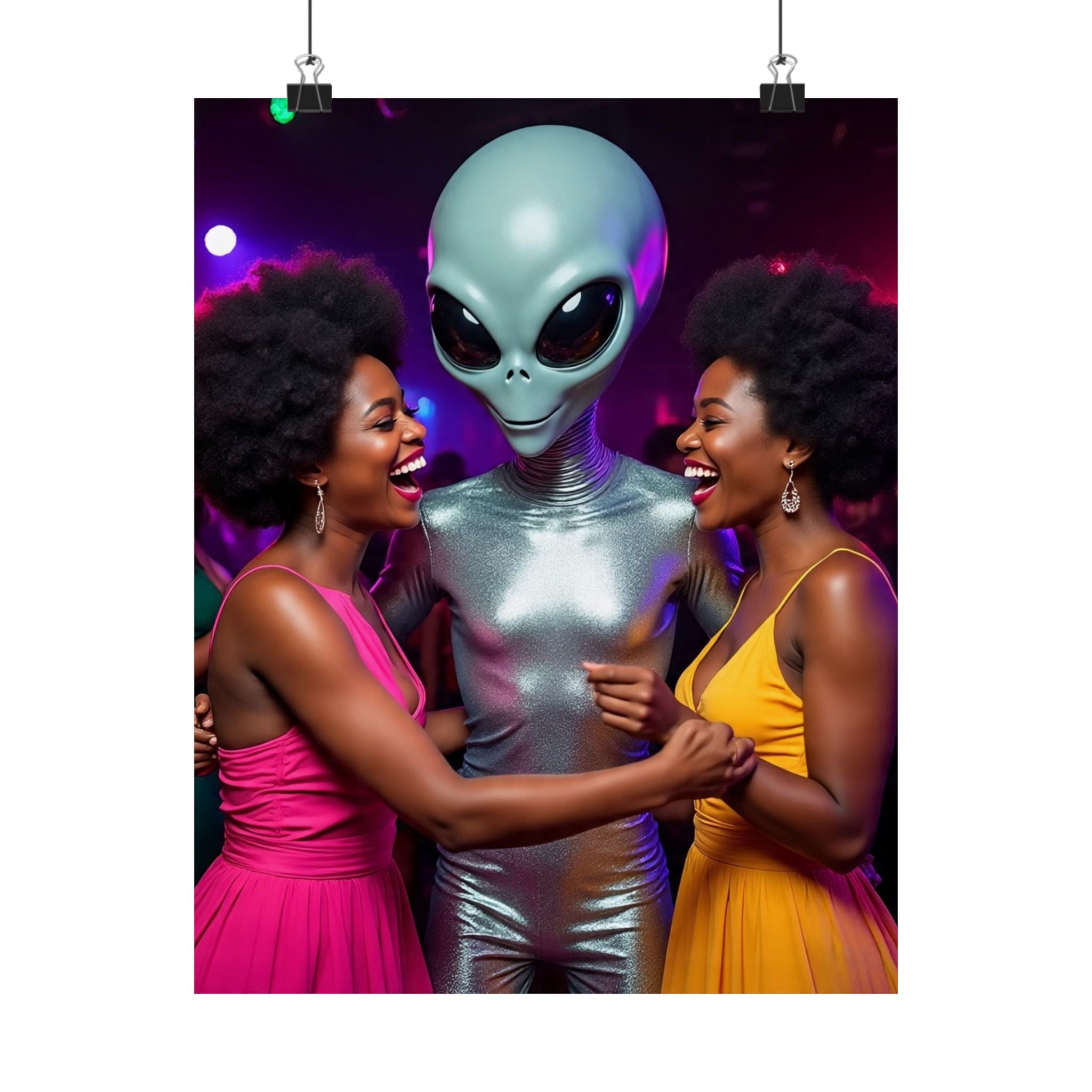 Alien Vertical Poster - Matte Finish