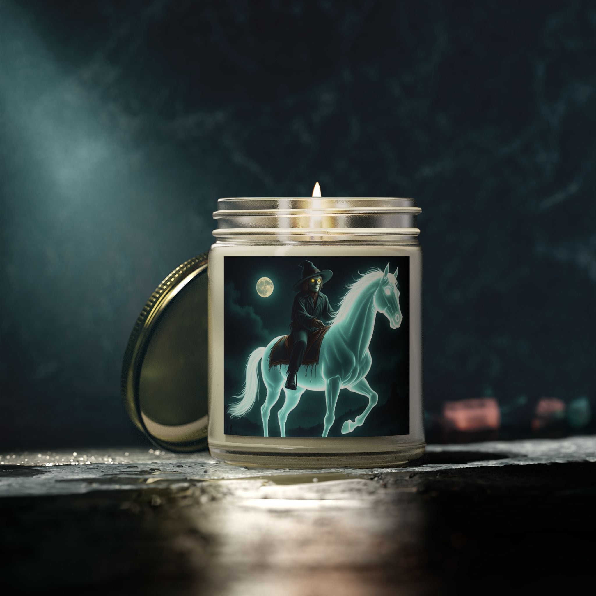 Enchanting Scented Candles, Ethereal Horse Design, Aromatherapy, Home Decor, Gift Idea, Relaxing Ambiance, Halloween