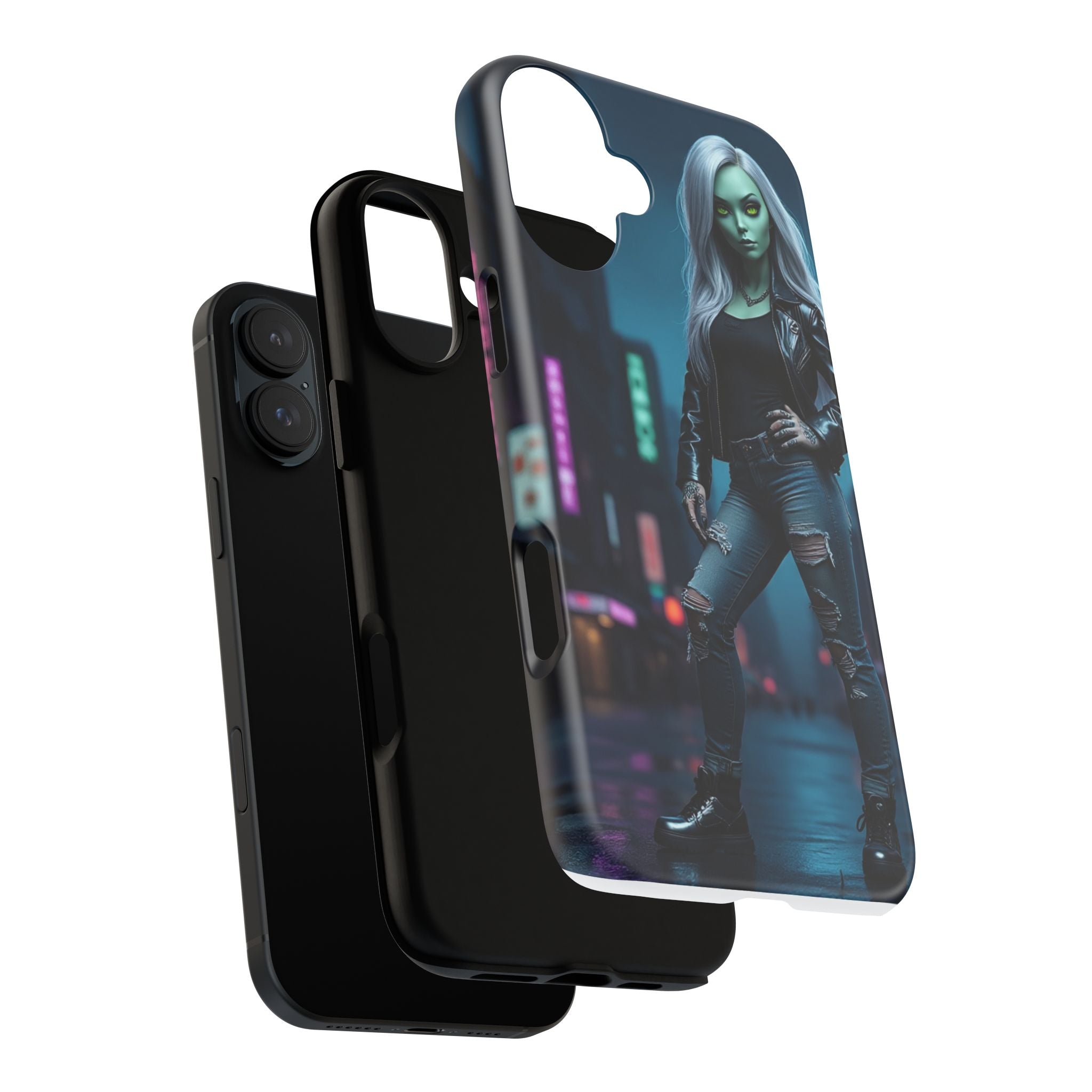 Alien Chic Tough Phone Case