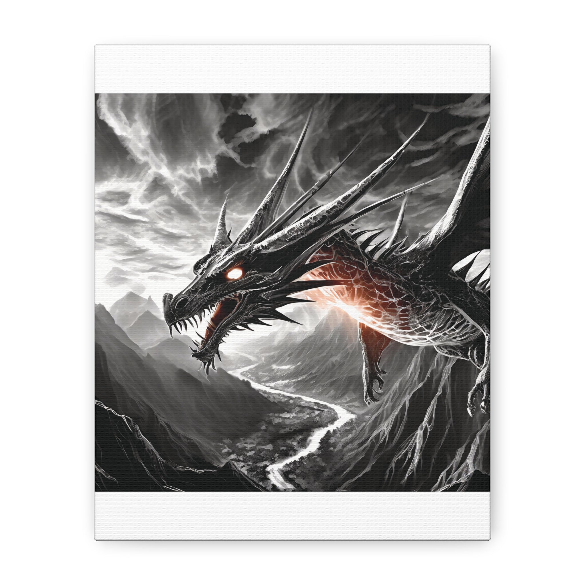 Dragon Art Canvas Print