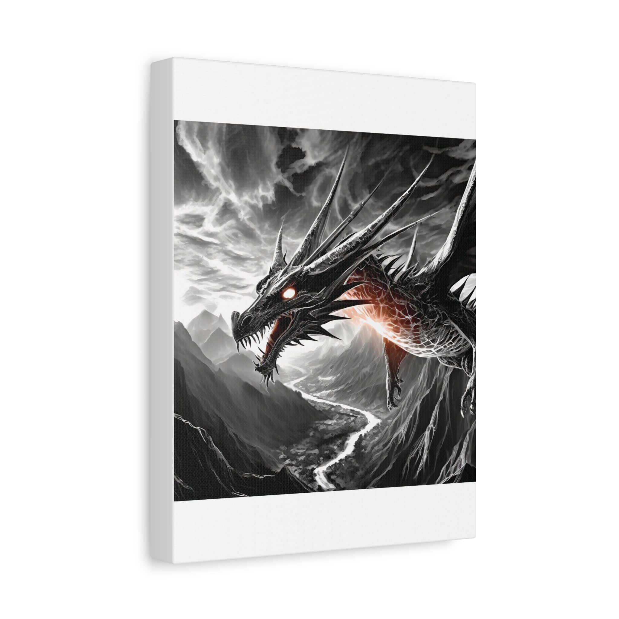 Dragon Art Canvas Print