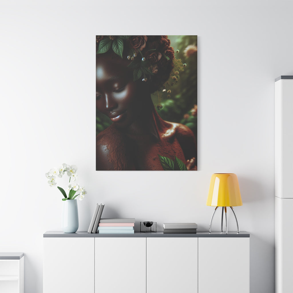 Elegant Mother Nature Canvas Art Print