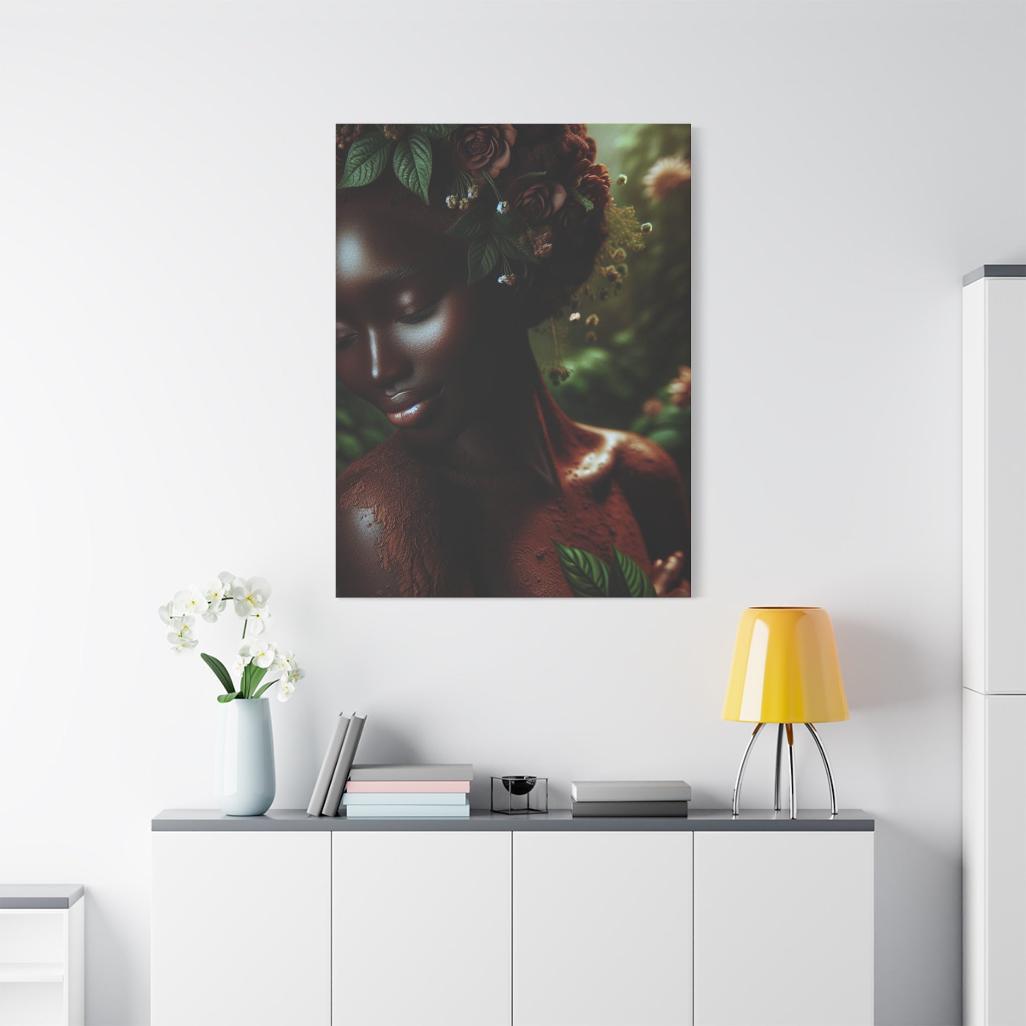 Elegant Mother Nature Canvas Art Print