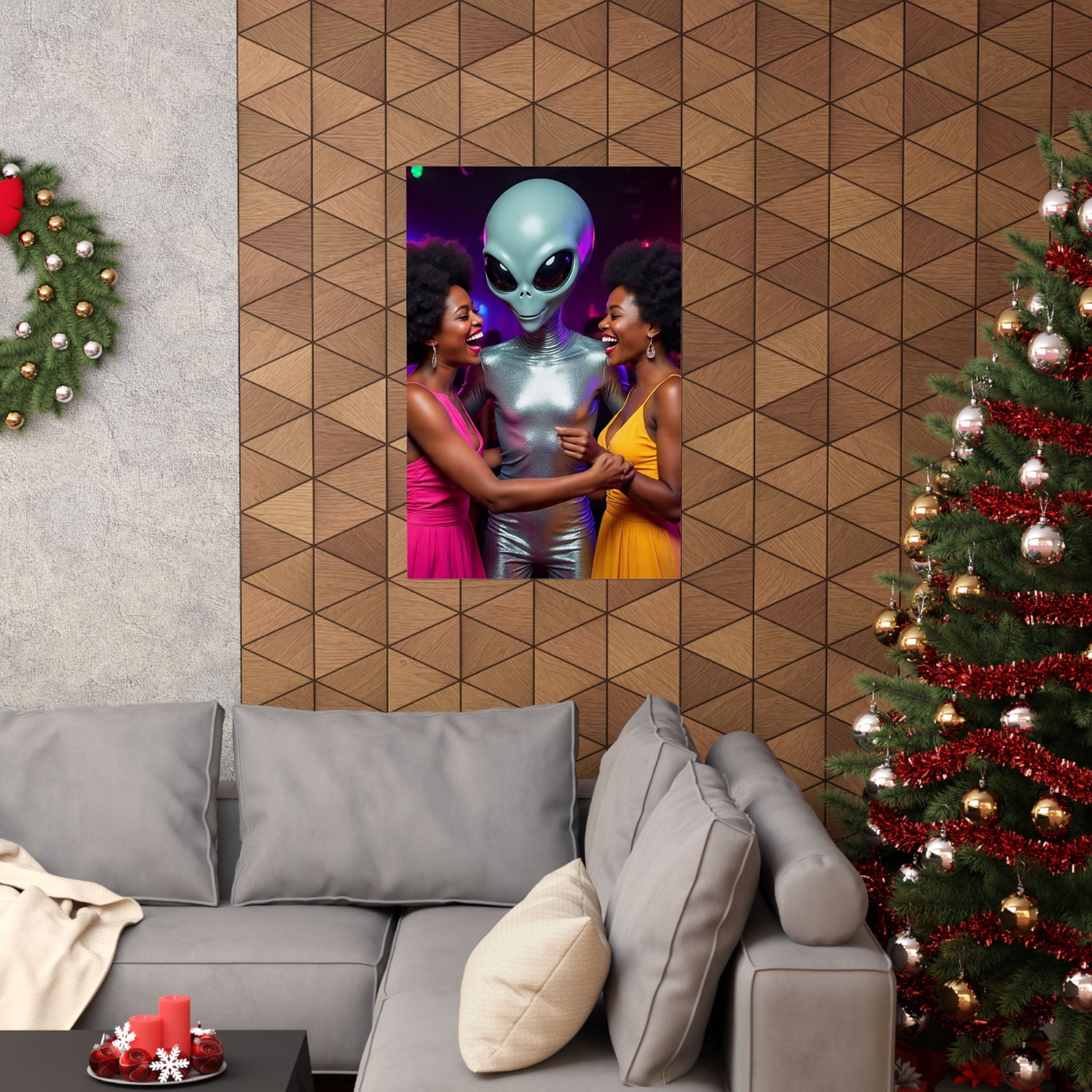 Alien Vertical Poster - Matte Finish
