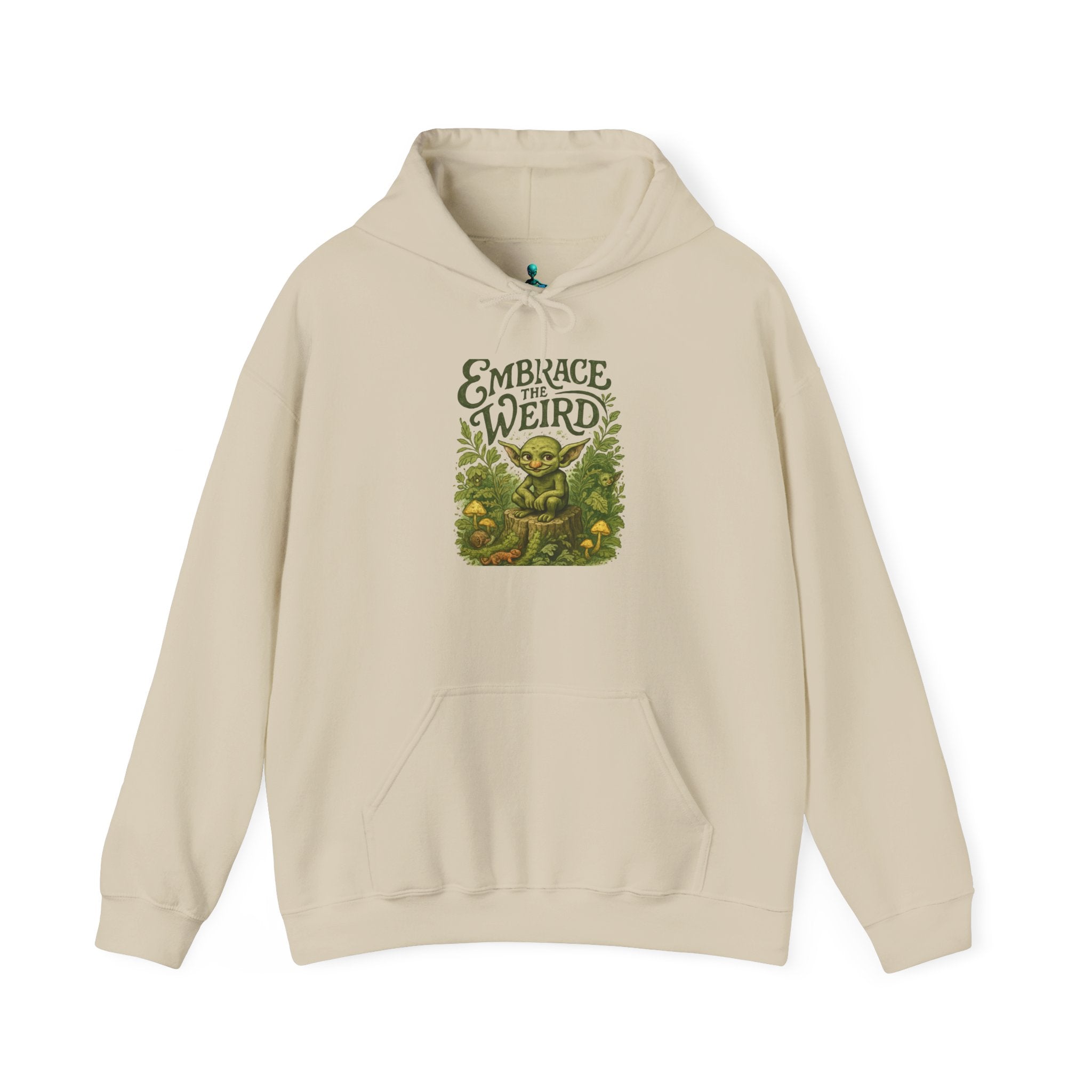 Nature-Themed Hooded Sweatshirt for Embracing Individuality