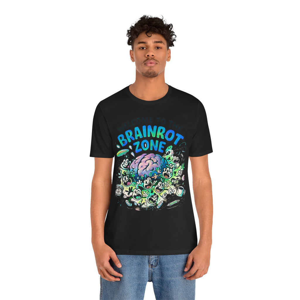 Brainrot Zone Unisex Jersey Short Sleeve Tee