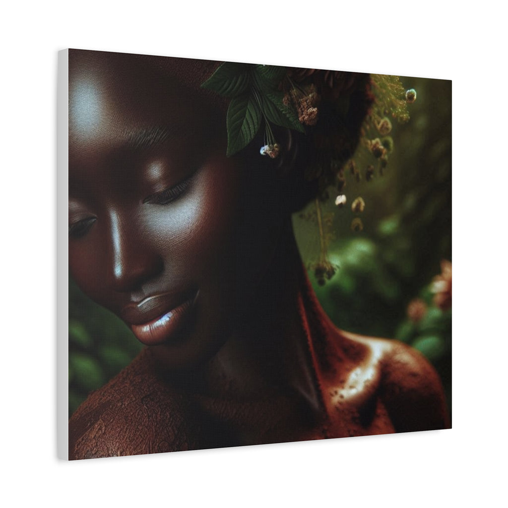 Elegant Mother Nature Canvas Art Print