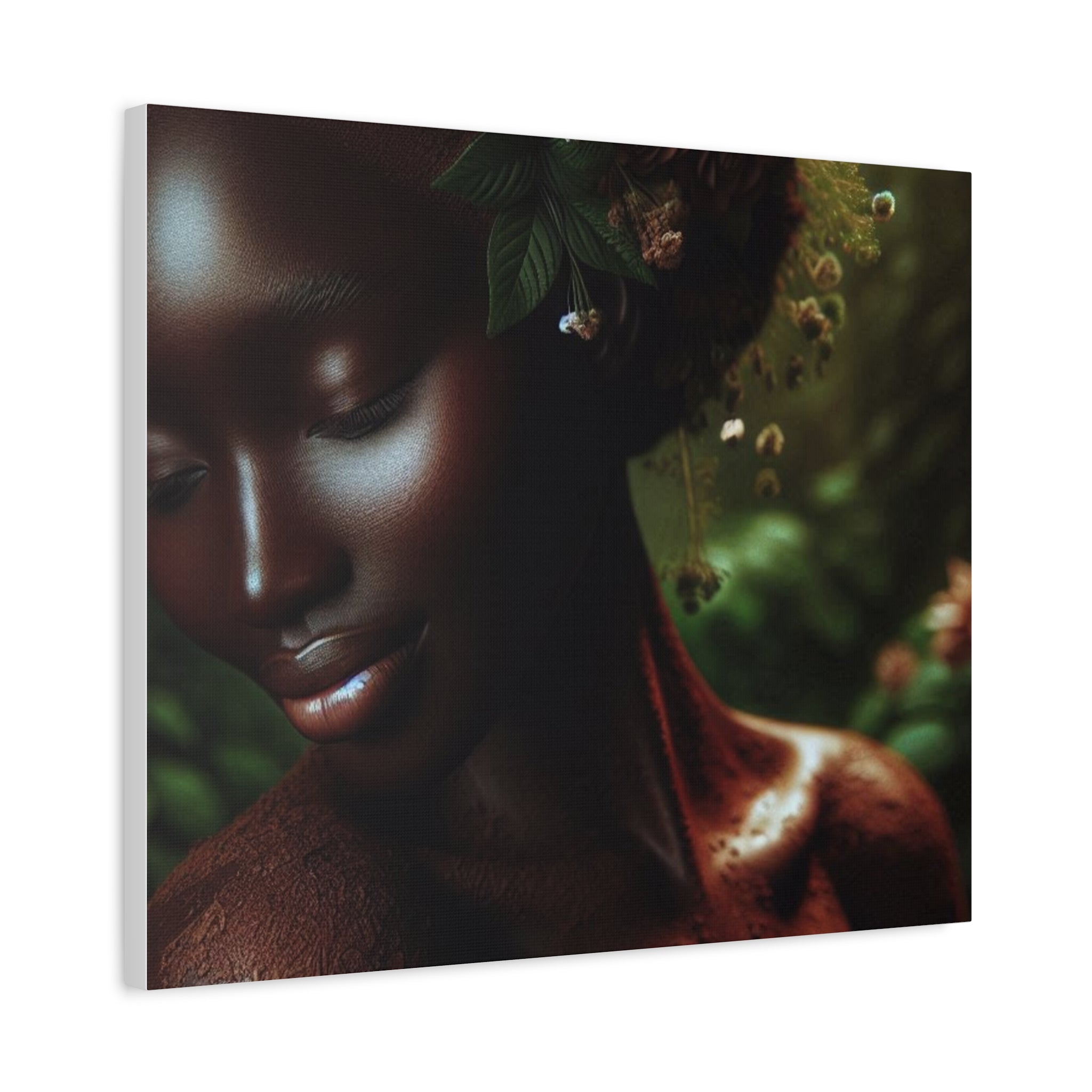 Elegant Mother Nature Canvas Art Print