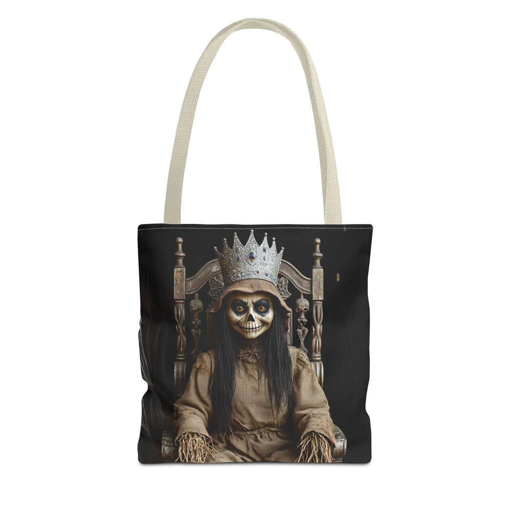 VYBZ Tote Bag - Spooky Skeleton Queen Halloween Design
