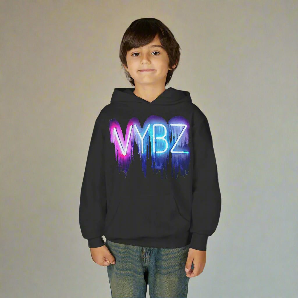 Youth Heavy Blend Hooded Sweatshirt with VYBZ Design, Trendy Youth Hoodie, Streetwear Fashion, Cool Graphic Sweatshirt, Stylish Hoodie [...]