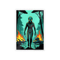 Glossy Alien Poster
